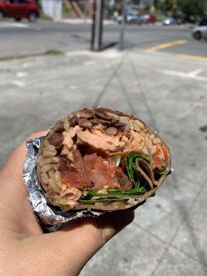 Salmon wrap (Vegan Sub or Wrap)