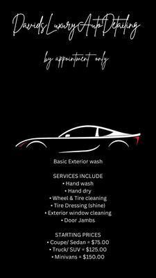 Davids Luxury Auto Detailing