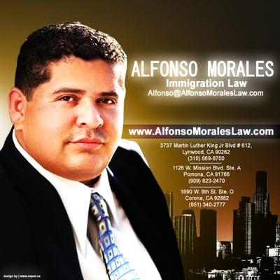 Alfonso Morales Immigration (310)669-8700 3737 Martin Luther King Jr. Blvd. Suite 612 Lynwood, CA, United States 90262