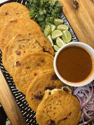 Birria Pupusas