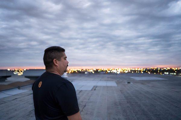 A Network Build on Corpus Christi Rooftop