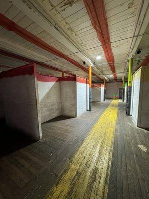 Main corridor in competition area