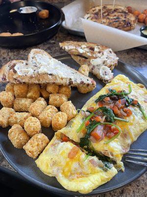 Veggie omelet