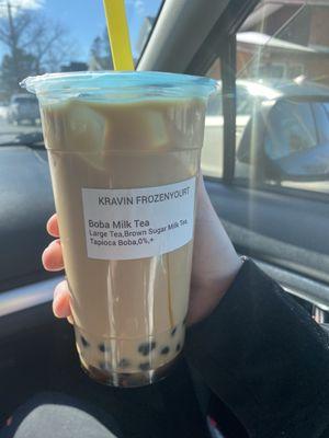 Boba milk tea
