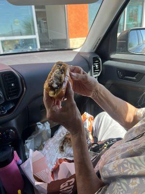 Double mushroom Boyga was delicious