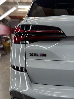 2024 BMW X5M polished and ceramic coated.