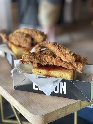 Catfish & Cornbread from Legion - IG: @nelson_eats