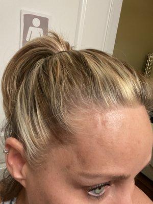 Didn't go in with any issues with color- just needed my roots done. Now I have serious issues and need a total color correction.