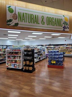 Natural and Organic Section