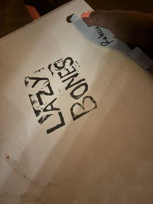 Box with the deliciousness inside!