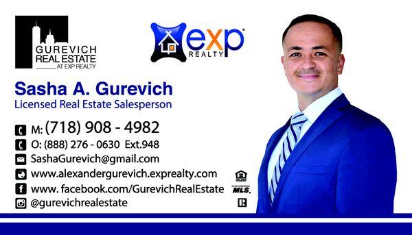 Sasha A Gurevich - EXP Realty