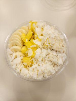 Coconut Power Bowl - sub vanilla PLANT protein add Pineapple