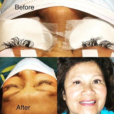 Lash Extensions by Janice Matly