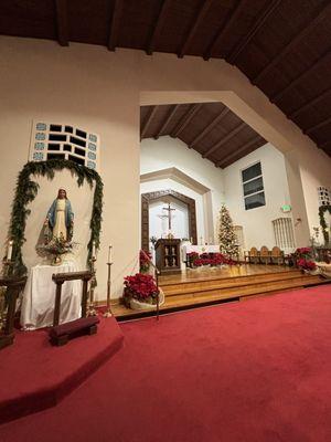View of the Main Altar from the front left pew