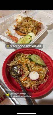 2 Enchiladas Salvadoreñas con Carne