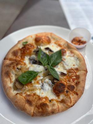 Salad came with pizza