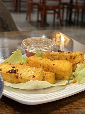 A6. Spicy Fried Tofu