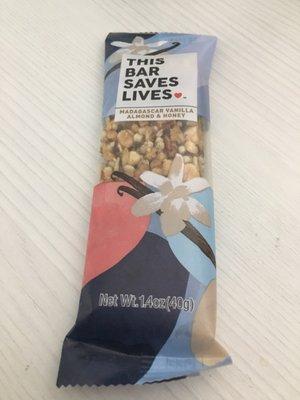 Madagascar Vanilla Almond & Honey Granola Bar