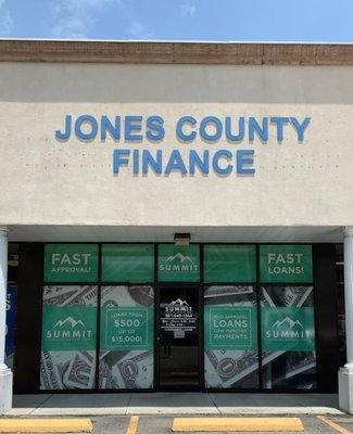 Jones County Finance