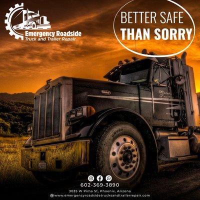 Let us help you stay safe and avoid breakdowns, call us today 602-369-3890