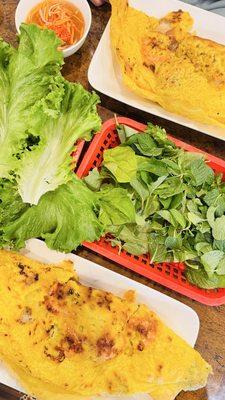 Bánh xèo is one of my favorite things to eat. Few places can make it as great as this place outside of HCMC.