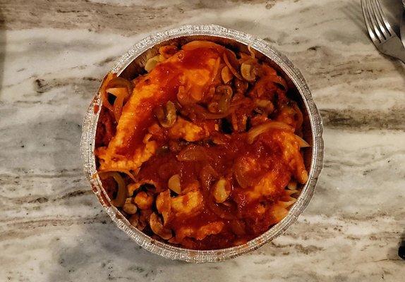 Chicken Cacciatore w/Penne = To Die For!!!