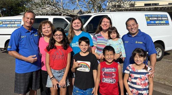 Blessing Lock Service