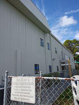 A school that I pressure washed