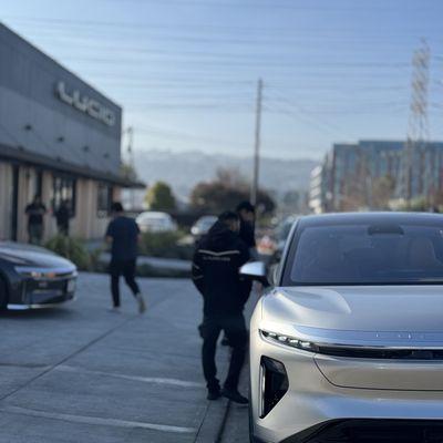 Pre-production Lucid Gravity