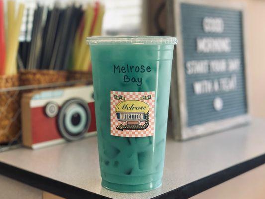 Our best selling drink the Melrose Bay!