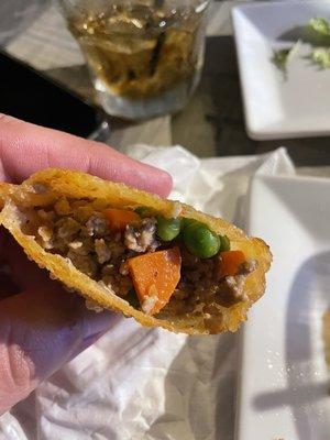 Empanada special appetizer.