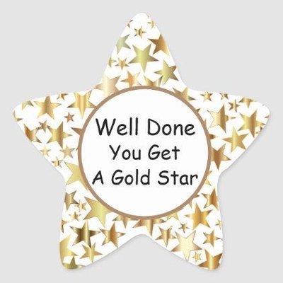 Gold star