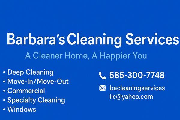Barbara’s Cleaning Services