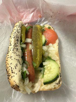 Very good Chicago Dog