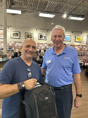 Myself and Phil the CEO and Owner.