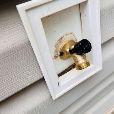 Outside hose bib replacement in Ellenwood