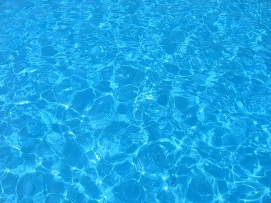 Is your swimming pool water this clean?
