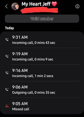 My husband calling me for 30 minutes because they DIDNT SHOW UP FOR WORK . WE HAD A 9 AM APPOINTMENT.  They didn't even have our tires!