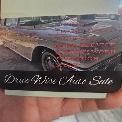DRIVE WISE AUTO SALE