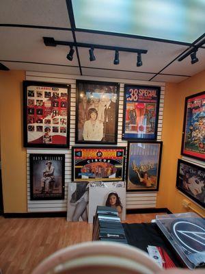 Tom Lounges Record Bin- Michigan City