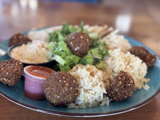 Falafel plate