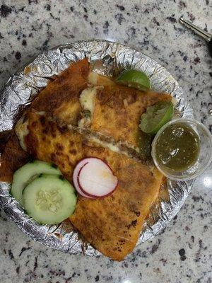 Quesadilla-Birria (I ate 2 pieces before the photo)
