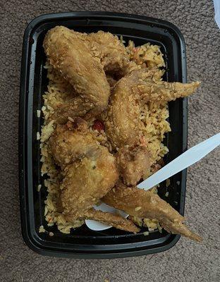 Fried Chicken Wing Combo