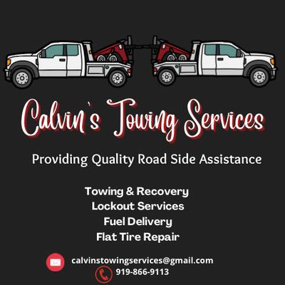 Calvin’s Towing Services