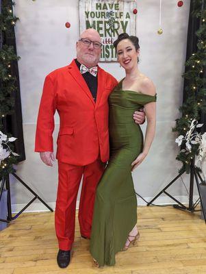 Cleaned and pressed my Christmas suit