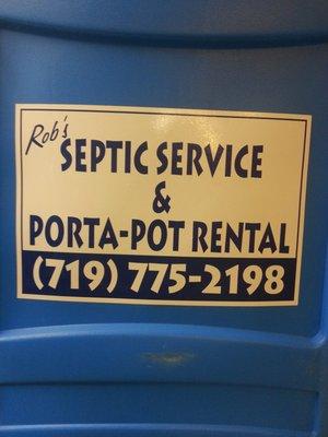 Rob's Septic Service & Porta-Pot Rental