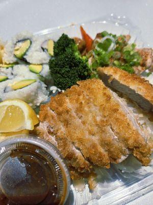 $17.95 for a very high quality 3-choice bento!