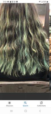 I did not ask for green. Thanks a lot, Maddie.