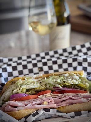 MORTADELLA Sandwich (loaded)
