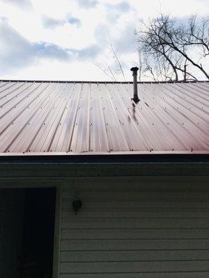 Casey’s Continuous Gutters and Metal Roofs